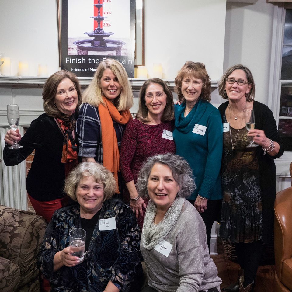 Our 2016 Events Committee having fun at their 10th Annual Progressive Dinner